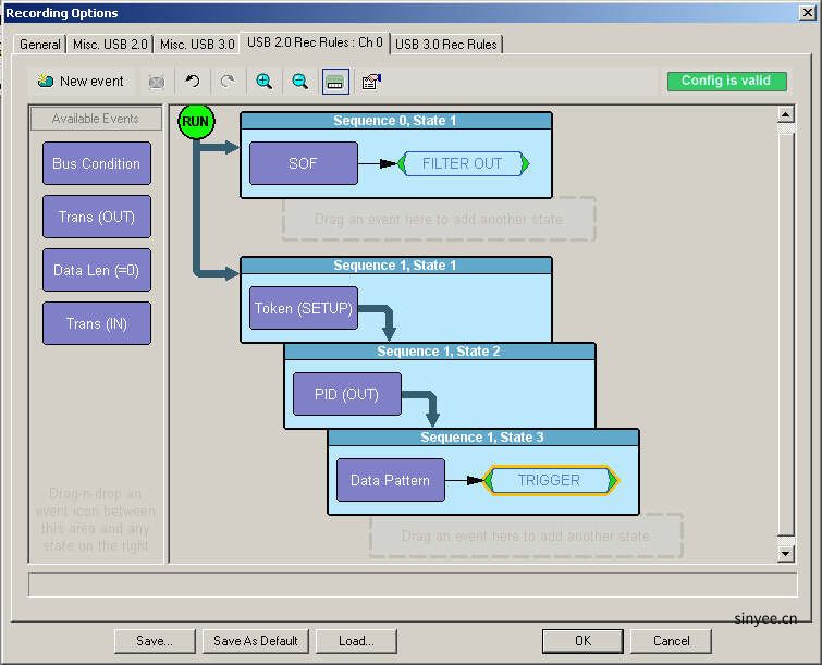 全部 Mercury 分析仪支持基于硬件的事件触发和过滤