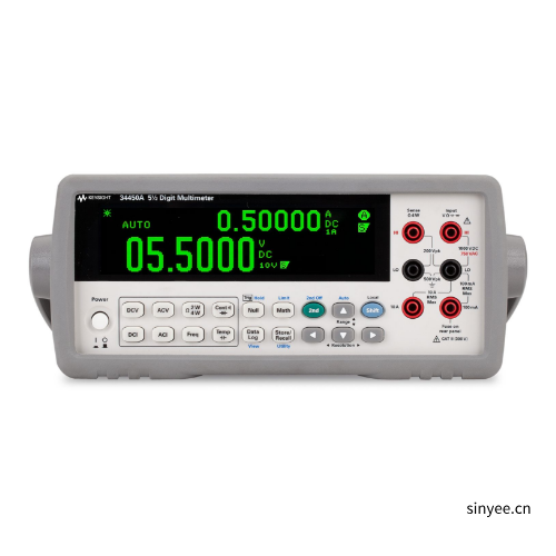 是德 34450A 5.5 位双显示屏台式数字万用表